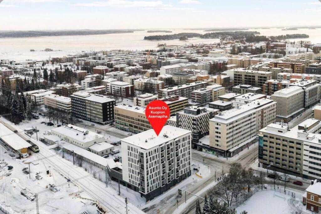 Apartment Near The Train Station, Free Parking &Netflix Куопіо Екстер'єр фото