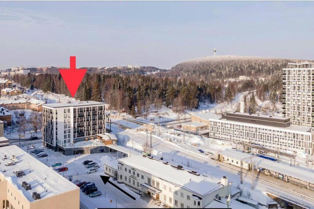 Apartment Near The Train Station, Free Parking &Netflix Куопіо Екстер'єр фото